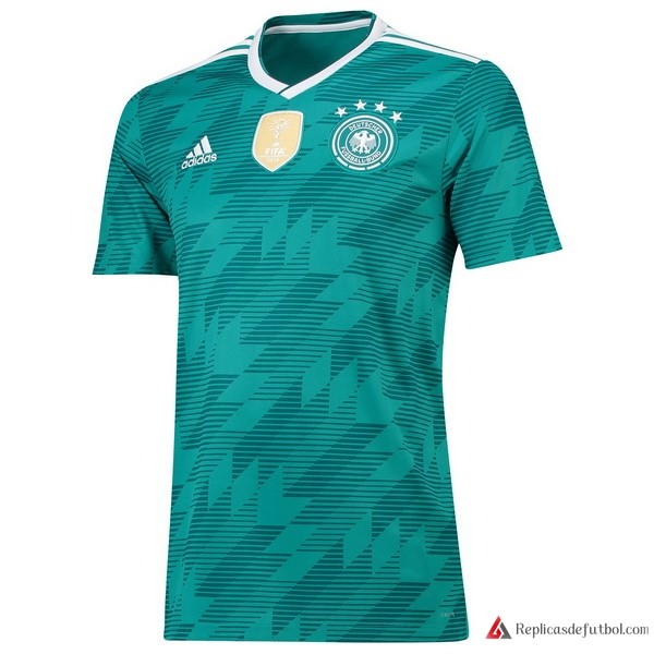 Camiseta Seleccion Alemania Segunda equipación 2018 Verde